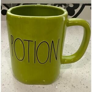 Rae Dunn ~ Halloween 202 POTION GREEN Mug ~ Hard to find